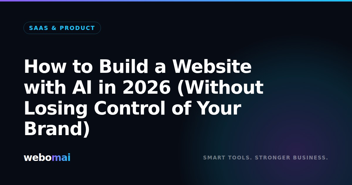 How to Build a Website with AI in 2026