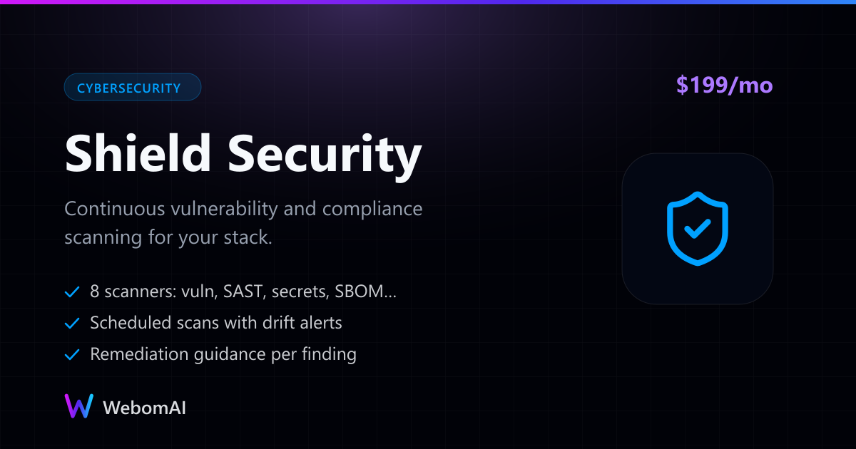 Shield Security — Webom AI